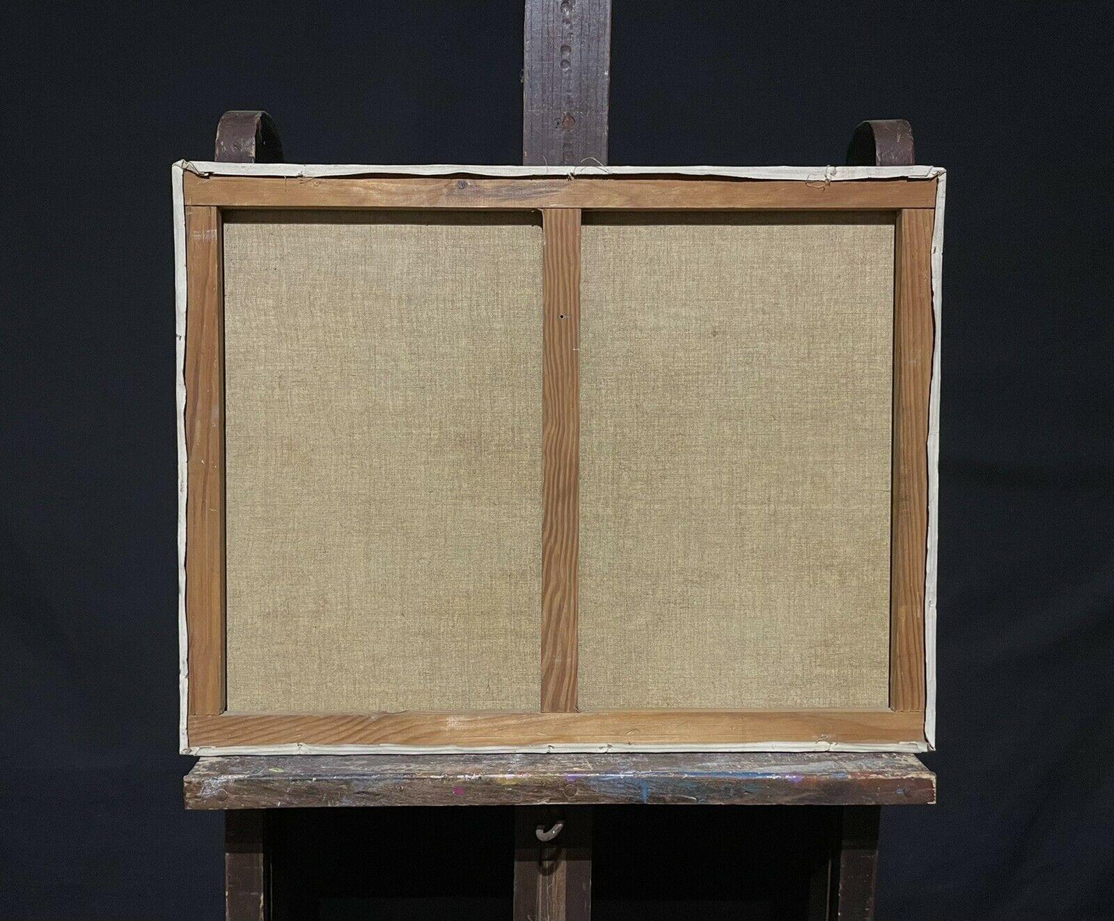Artista/Escuela: Escuela francesa, mediados del siglo XX, firmado en la parte inferior delantera

Título: Puerto pesquero con veleros

Medio:  pintura al óleo sobre lienzo firmada, sin enmarcar.

Tamaño:

lona:   19.75 x 25.5  pulgadas

Procedencia: