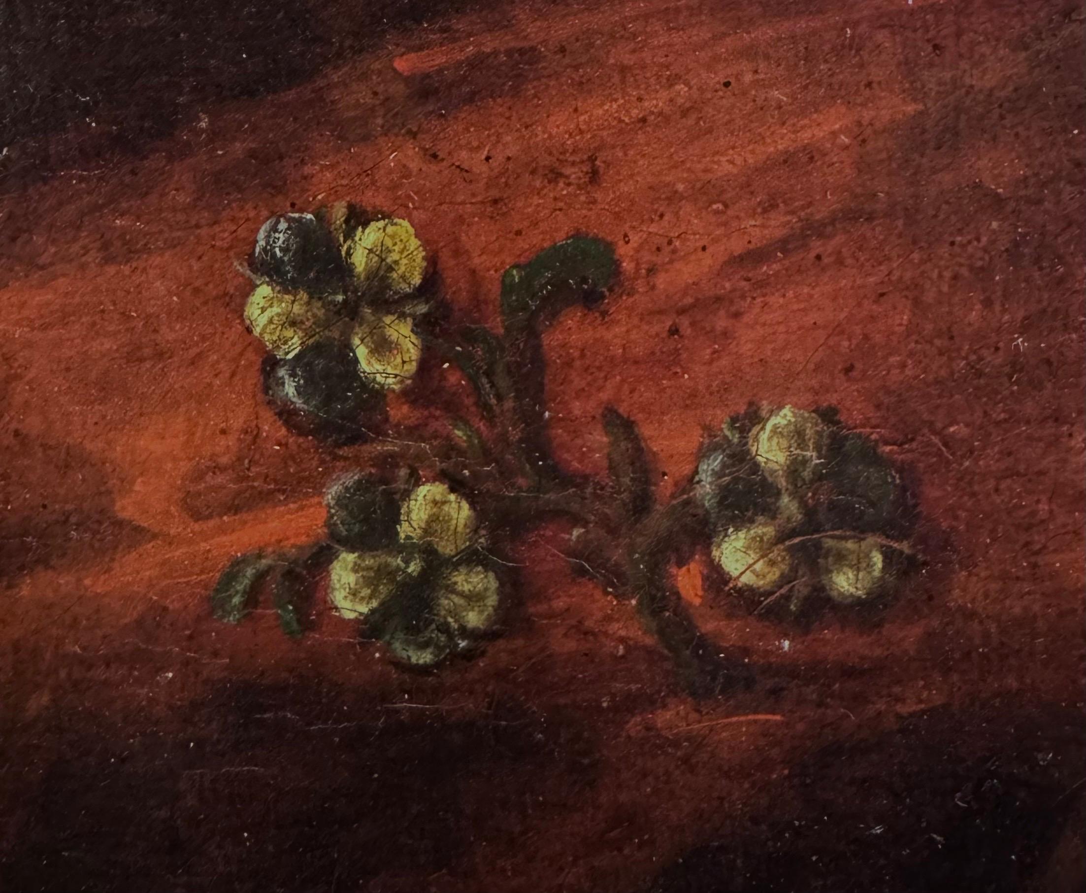 Memento Mori Vanitas Crâne du 17ème siècle Huile de Maître Ancienne Ex-Christie's en vente 2