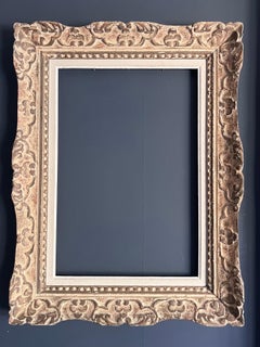 Mid Century French Picture Frame original Montparnasse Period Shabby Chic