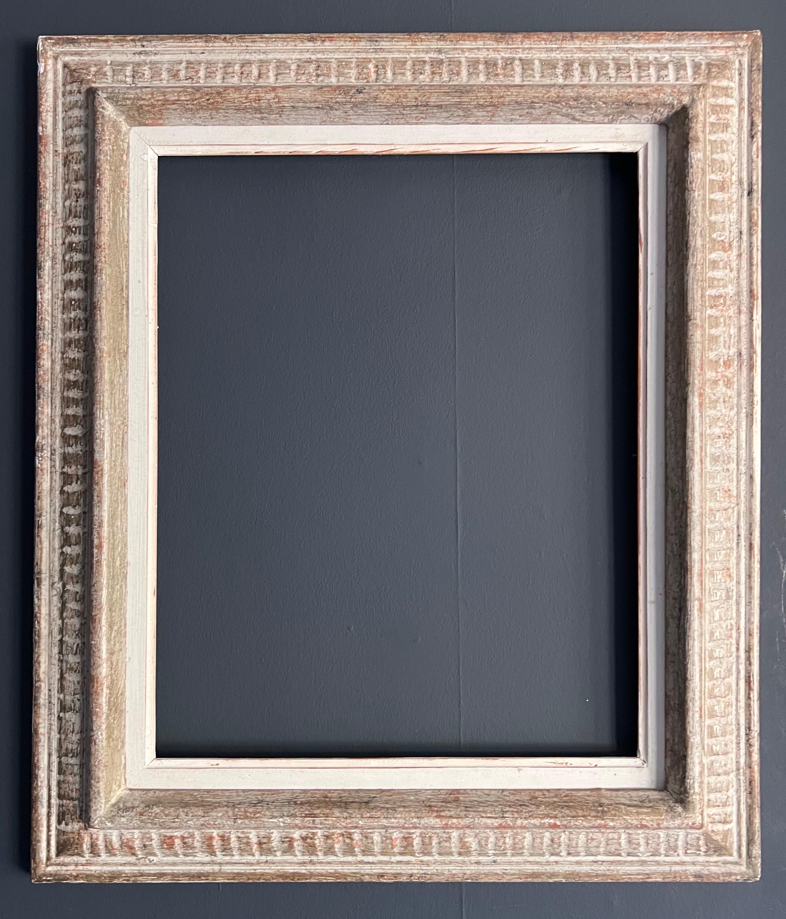 Mid Century French Picture Frame original Montparnasse Period Shabby Chic