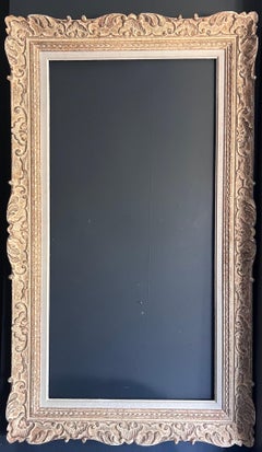 Vintage Mid Century French Picture Frame original Montparnasse Period Shabby Chic