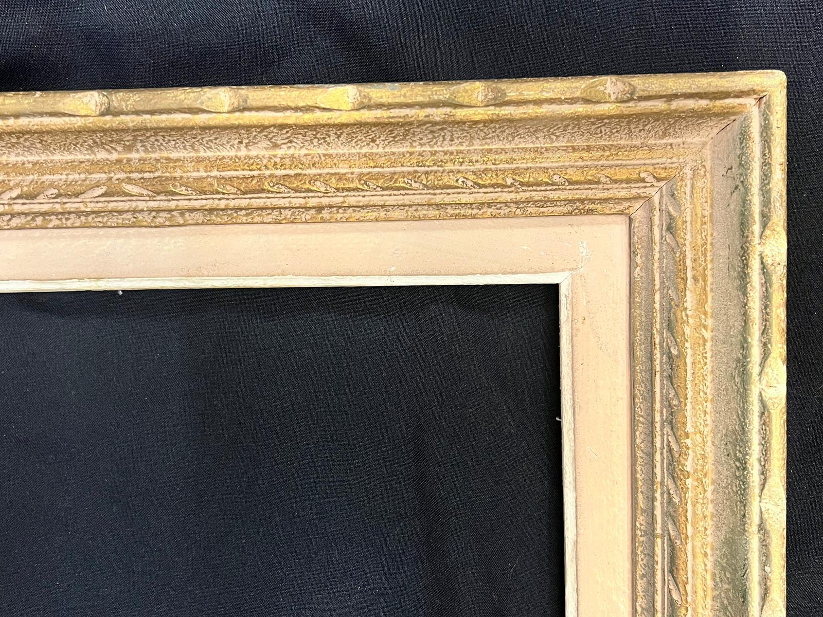 Montparnasse Paris Mid Century French Picture Frame original  - Painting by French School 