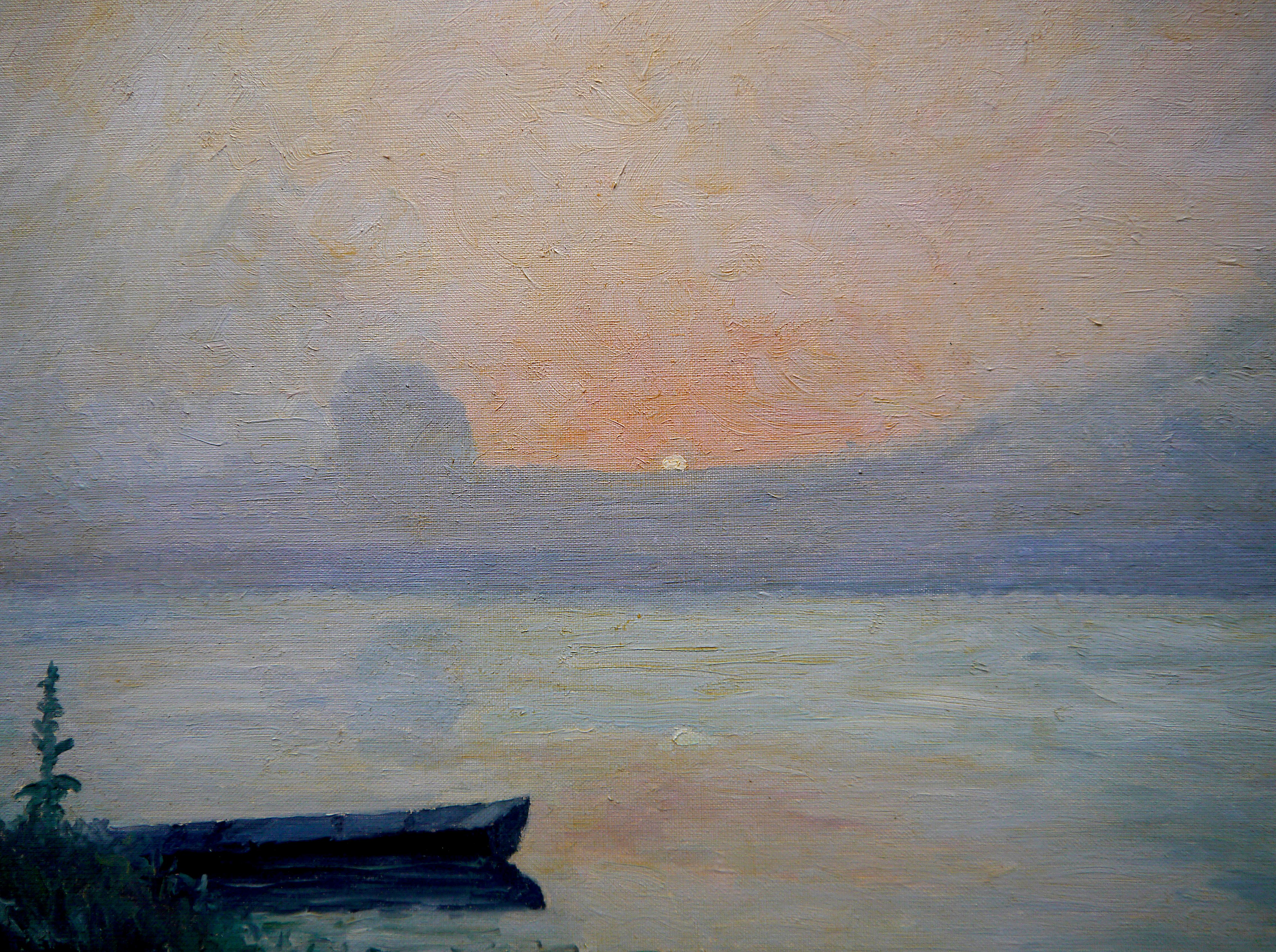 French School Impressionist Landscape Signed oil painting For Sale 1