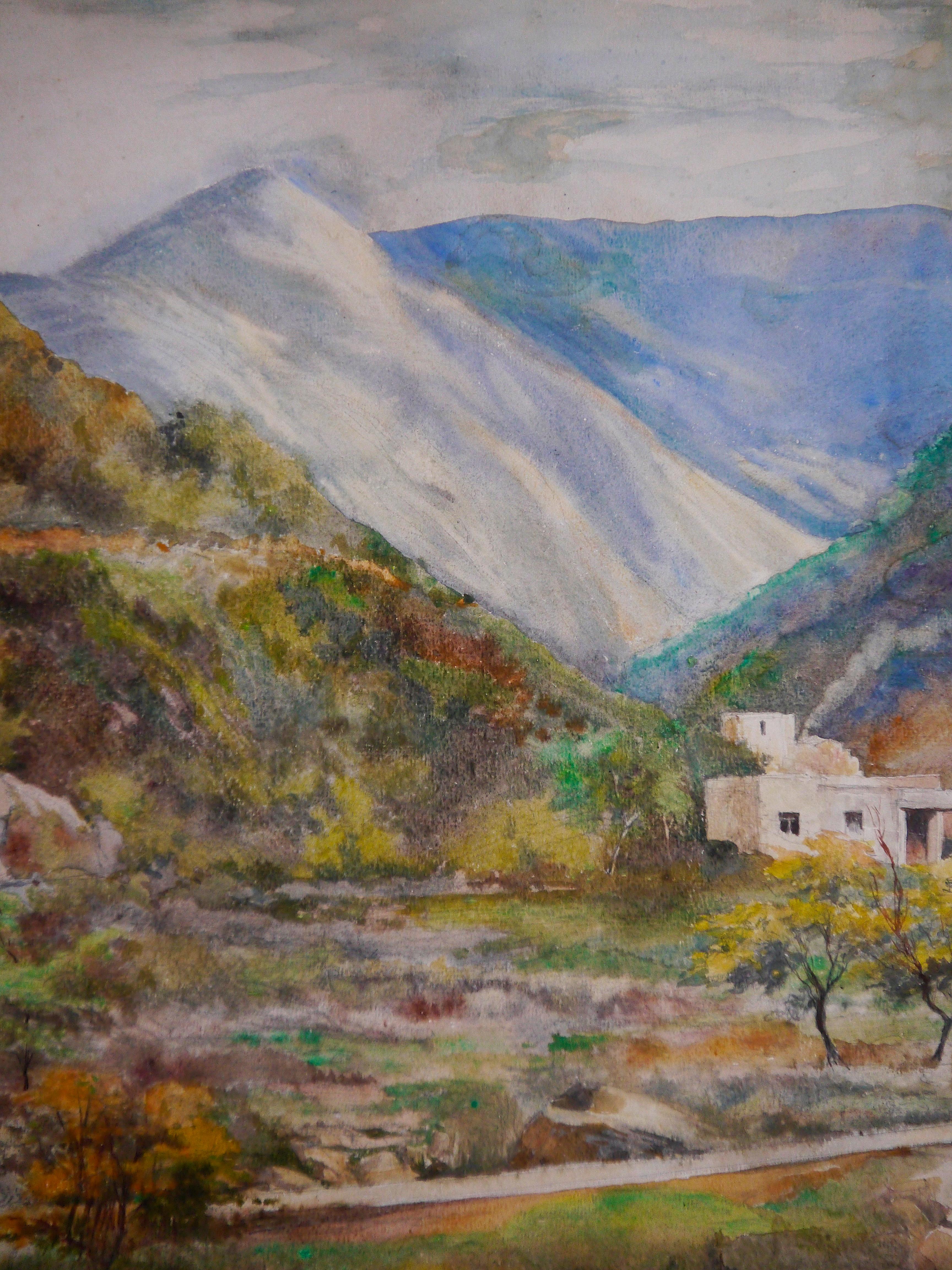 ⭐Provencal landscape

René LEFEBURE (1888-1941)
Active: 1926-1941

René Lefébure undertook an internship in an architectural firm in South America between 1908 and 1913. Mobilized in 1914, he was taken prisoner and shared his captivity with Louis