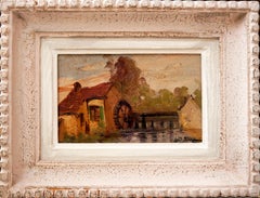 French School Le Moulin - The Mill  Post impressionism