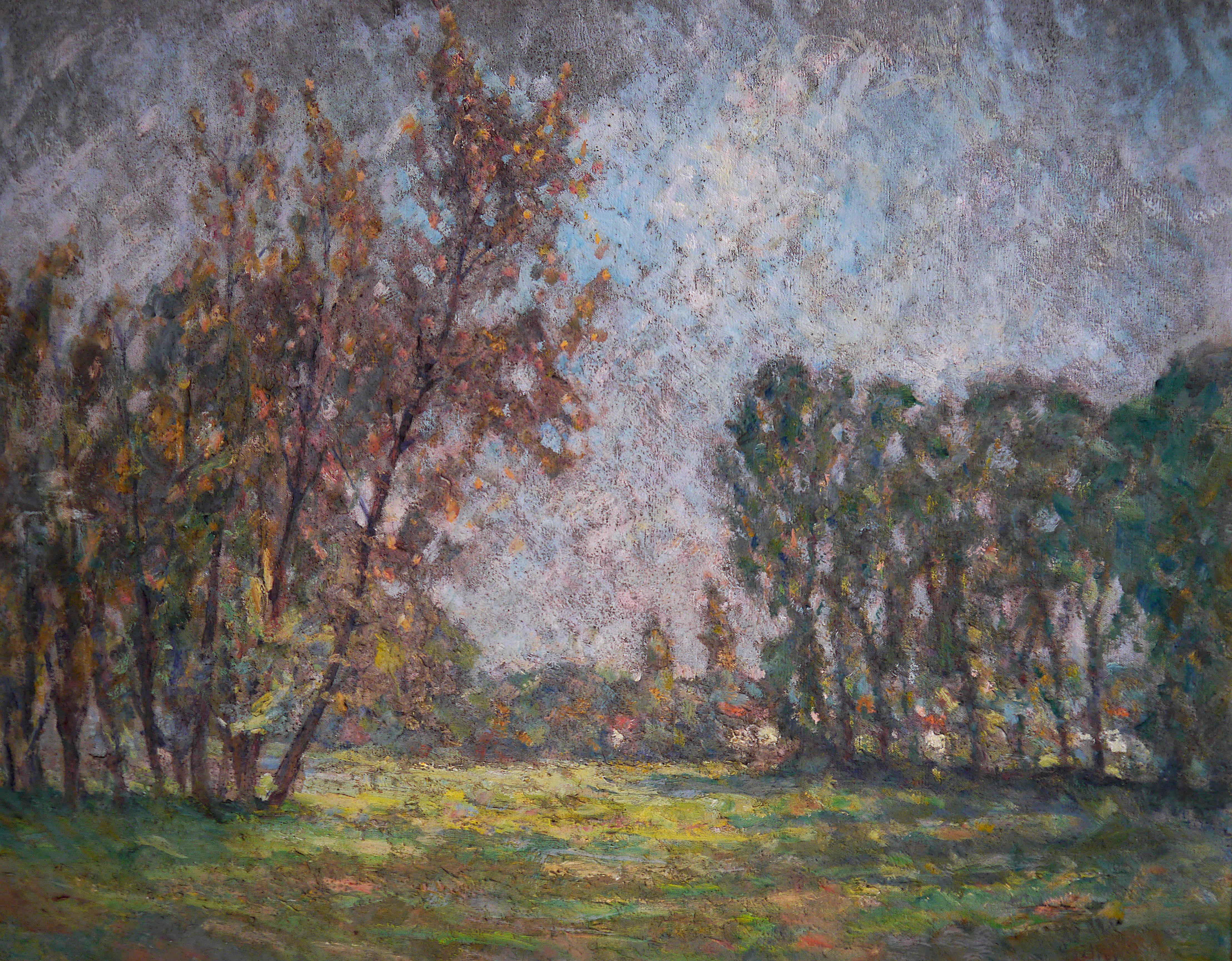 paisaje impresionista para niños