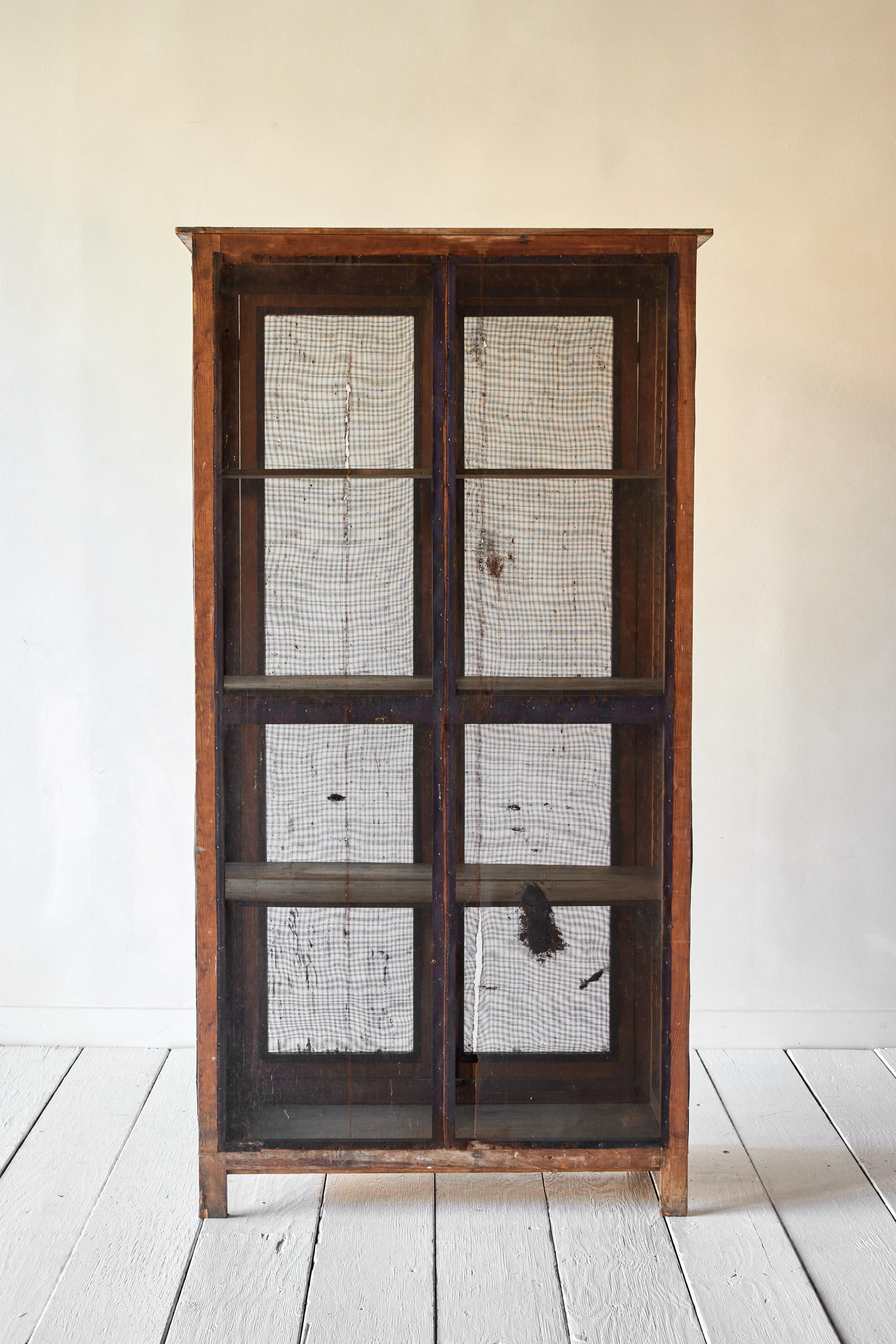20th Century French Screened Cabinet