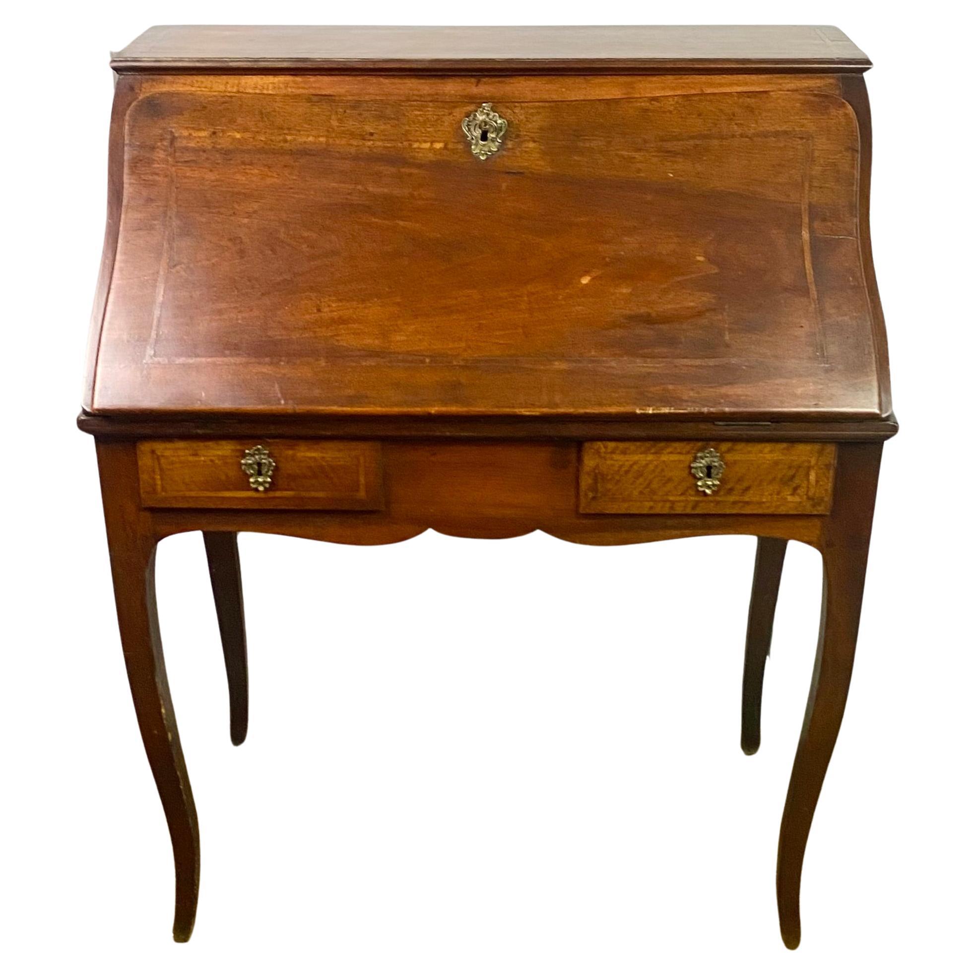 Französisch Scriban Schreibtisch, Esel Schreibtisch, Sekretär -Louis XV Periode - Frankreich 18. 