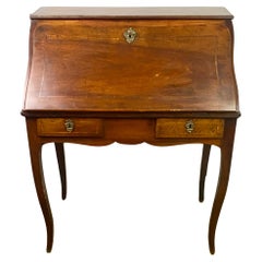 Used French Scriban desk, Donkey desk, Secretary -Louis XV Period - France 18th 