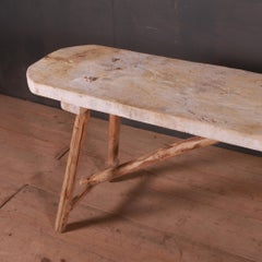 French Scrubbed Trestle Table