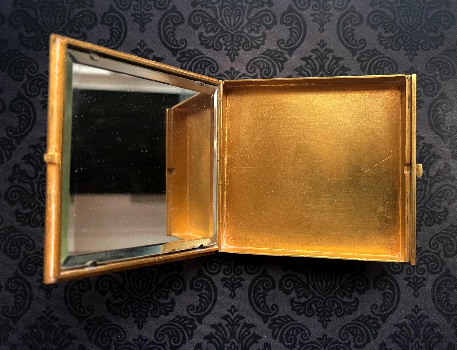 French Sculpted Bronze Box with Poem by Line Vautrin 4