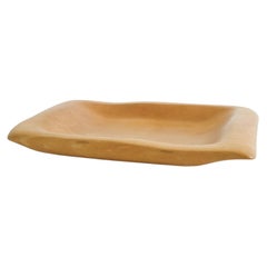 French Sculptural & Decorative Mid Century Wooden Tray by Alexandre Noll, 1950s