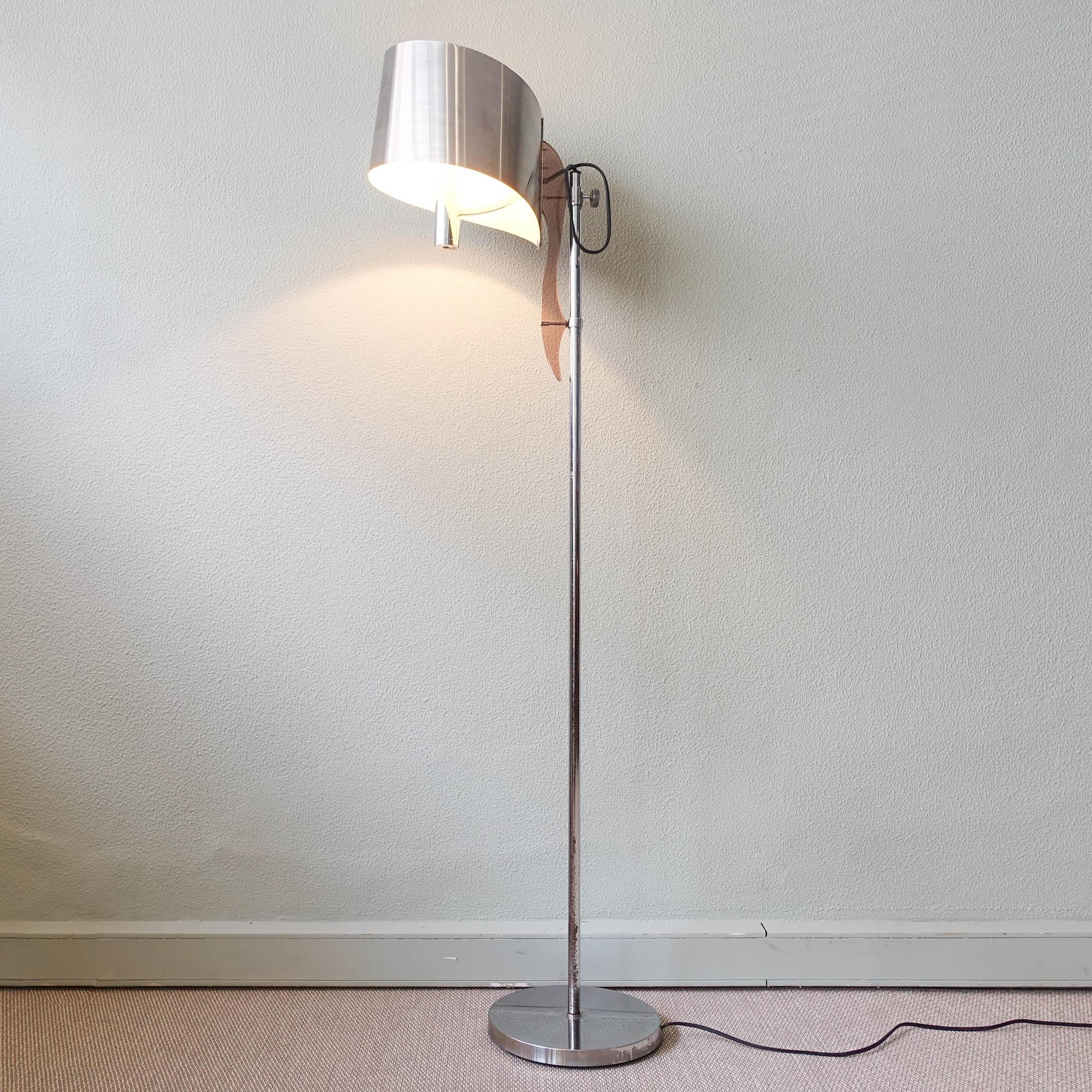 French Sculptural Floor Lamp 