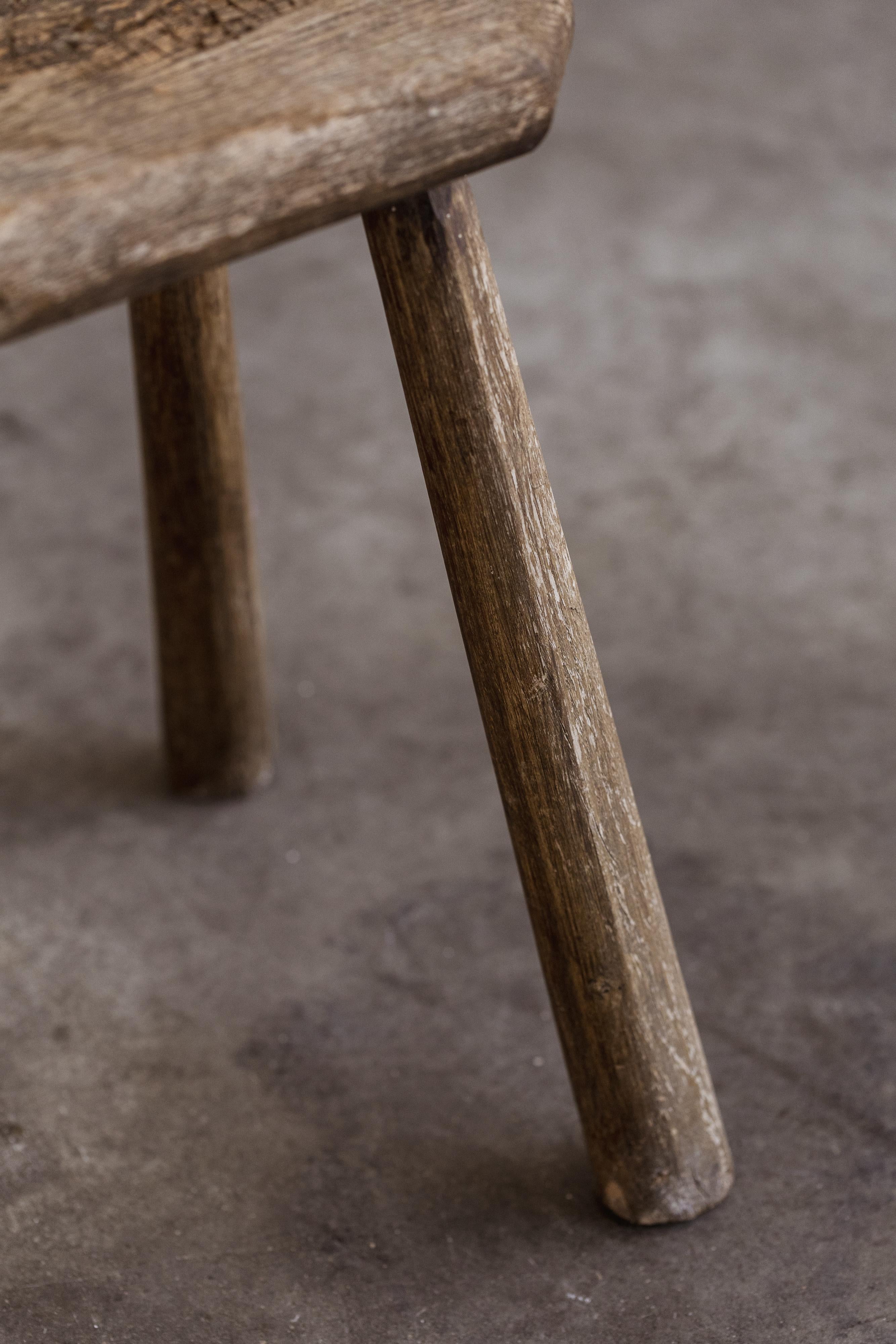 French Sculptural Primitive Stools, 1960, Set of 14 in vendita 1