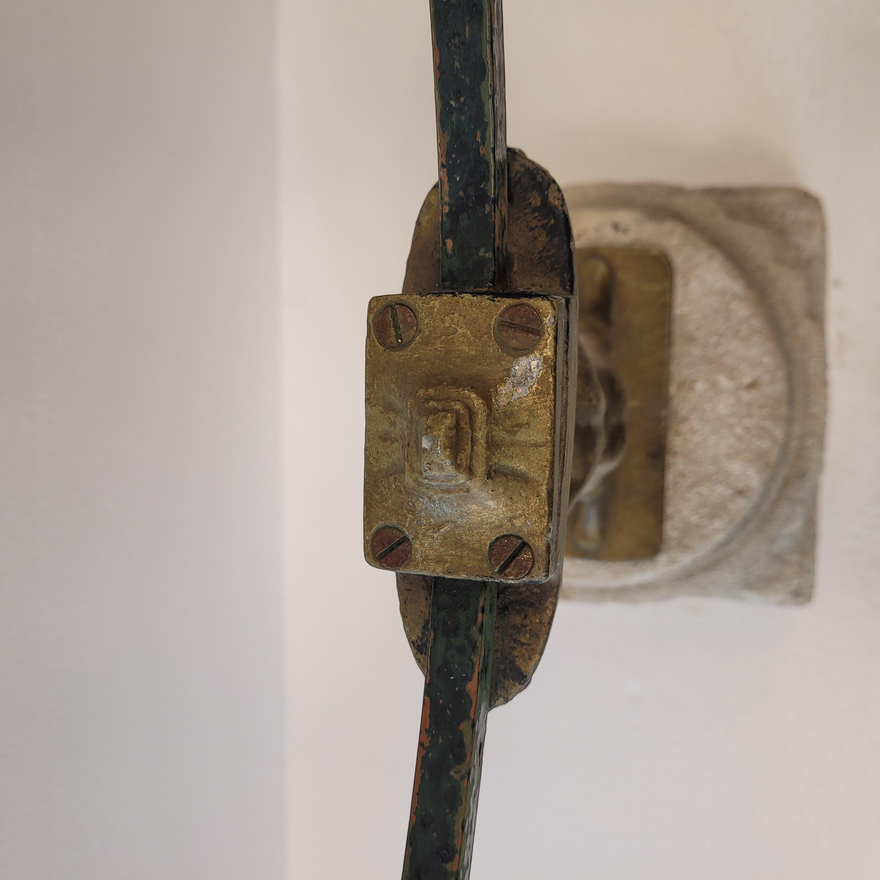 French Sculpture “Armilar sundial”, bronze and stone, mid-s. XX 6