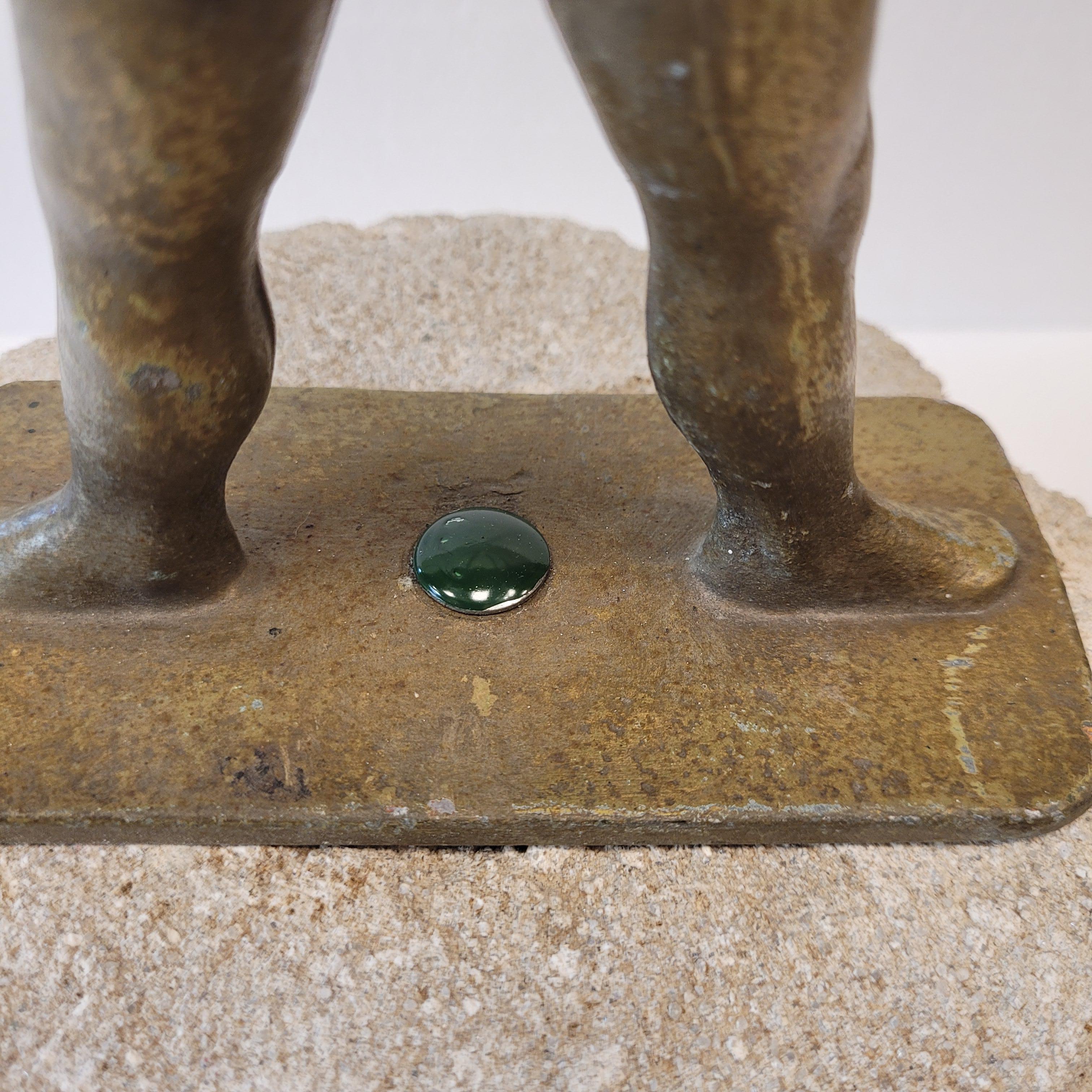 French Sculpture “Armilar sundial”, bronze and stone, mid-s. XX 10