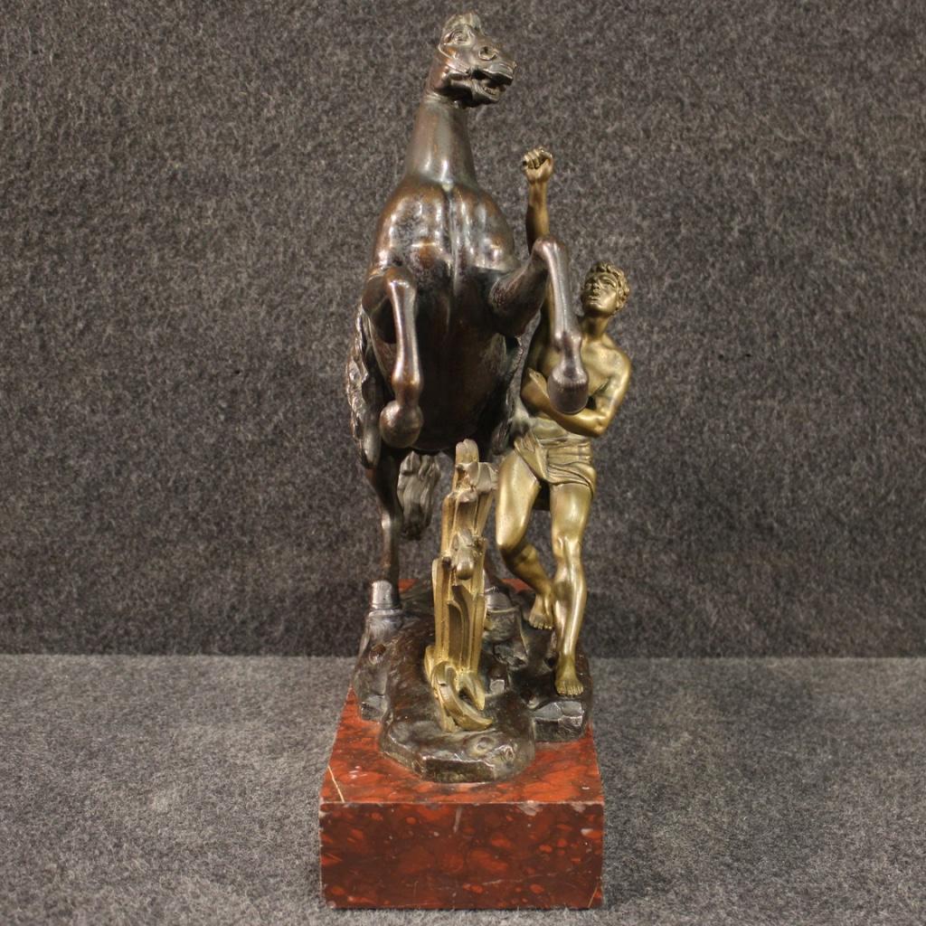 French Sculpture in Gilt Bronze, 20th Century For Sale 7