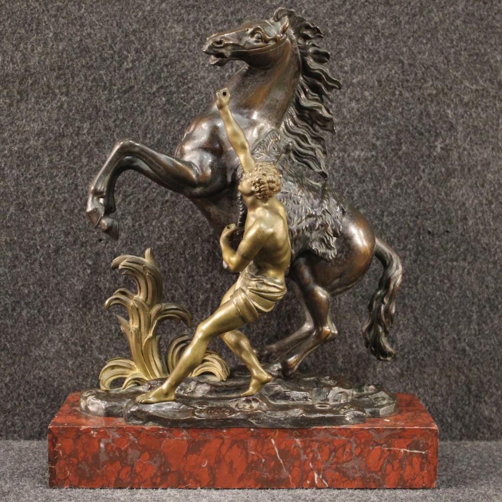 French Sculpture in Gilt Bronze, 20th Century For Sale 3