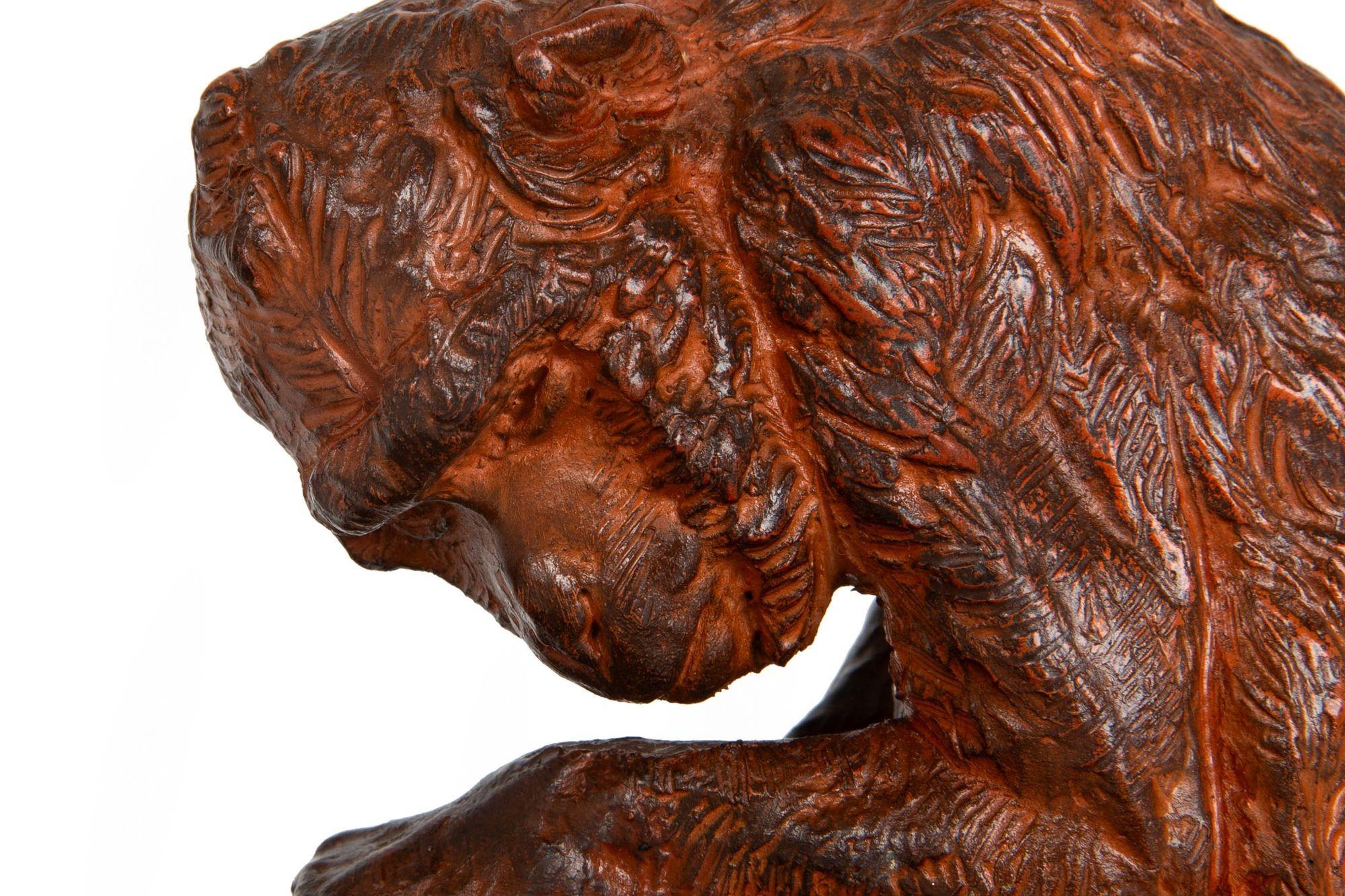 Terracotta Scultura francese 