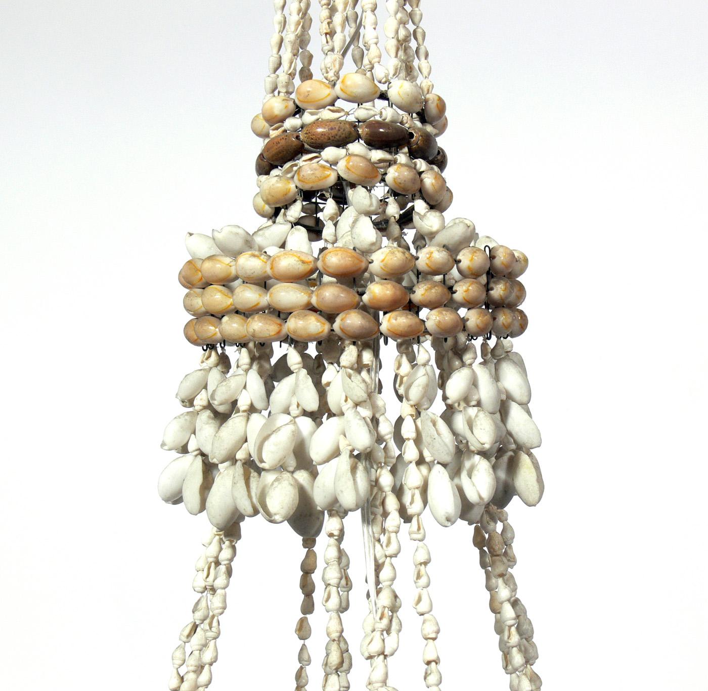 French Sea Shells Chandelier or Pendant In Good Condition For Sale In Atlanta, GA