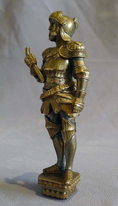 French Seal of a Knight in Armour