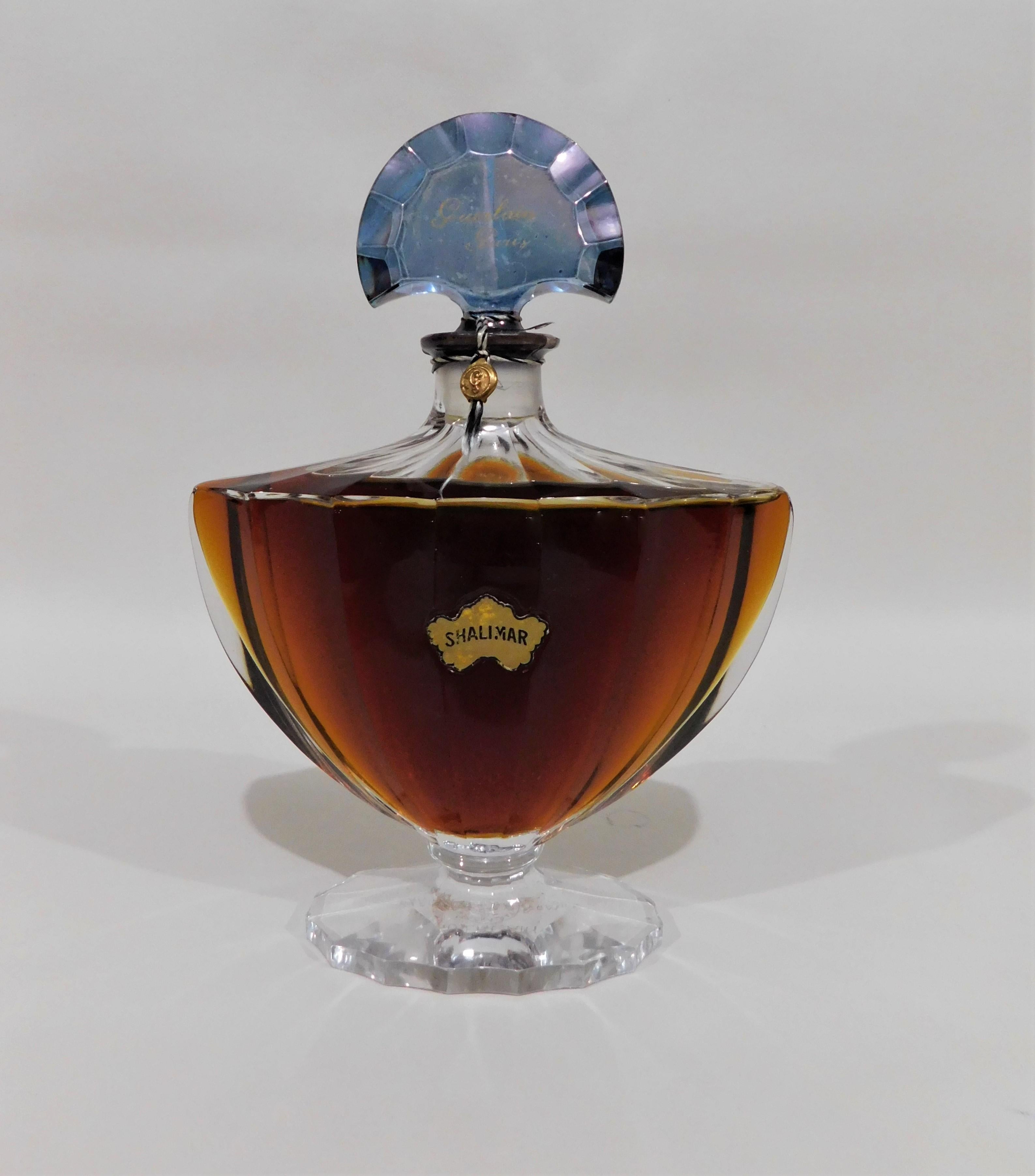 shalimar baccarat crystal bottle