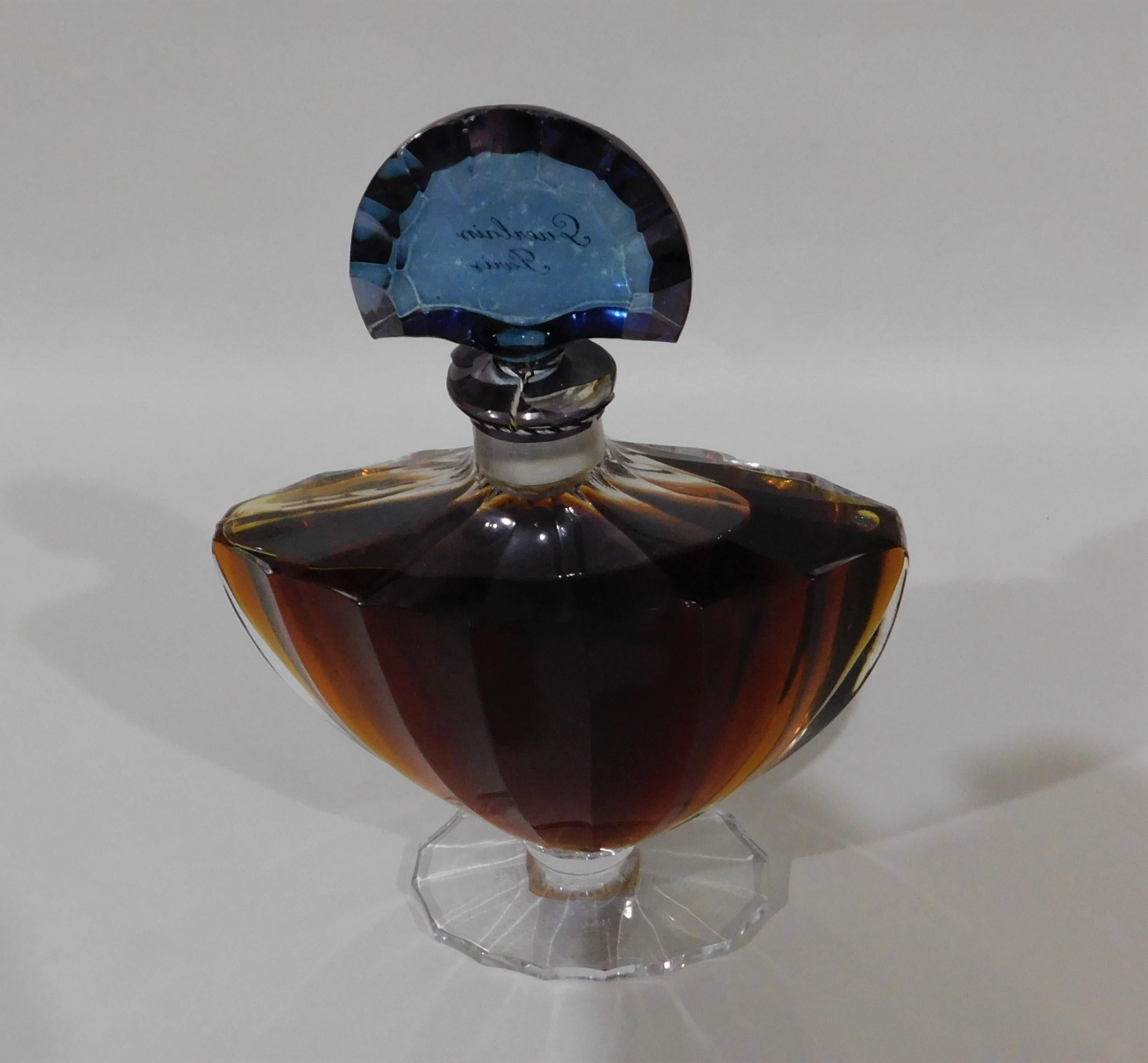 French Sealed Shalimar by Guerlain Baccarat Perfume Bottle 1