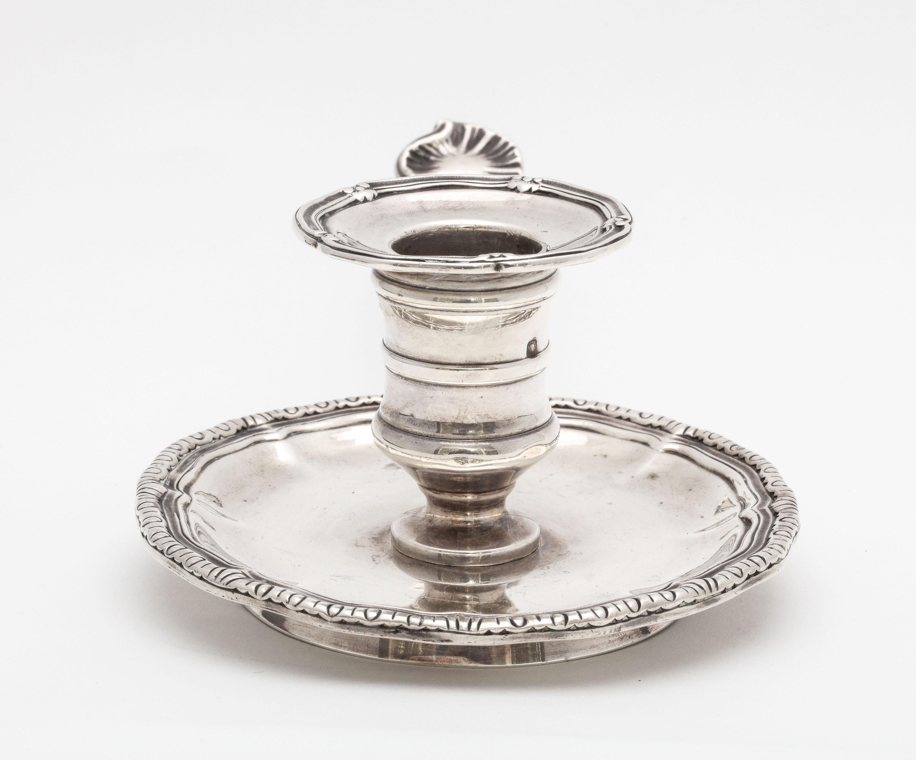 French Second Empire Sterling Silver Chamberstick 2