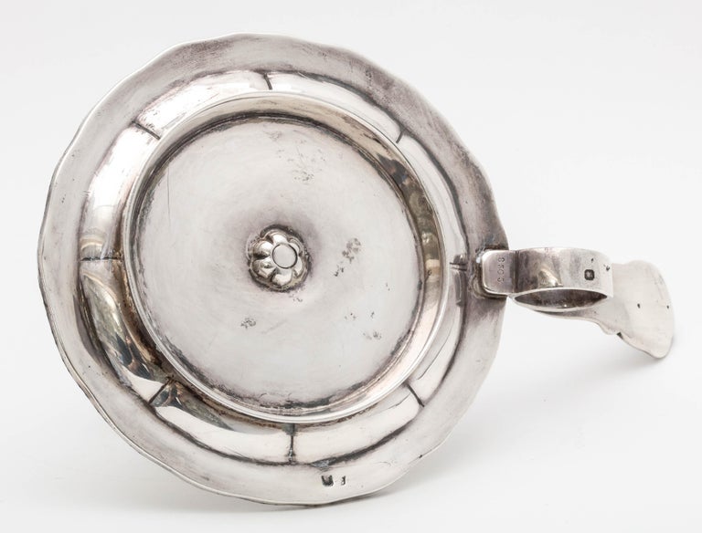 French Second Empire Sterling Silver Chamberstick For Sale at 1stDibs
