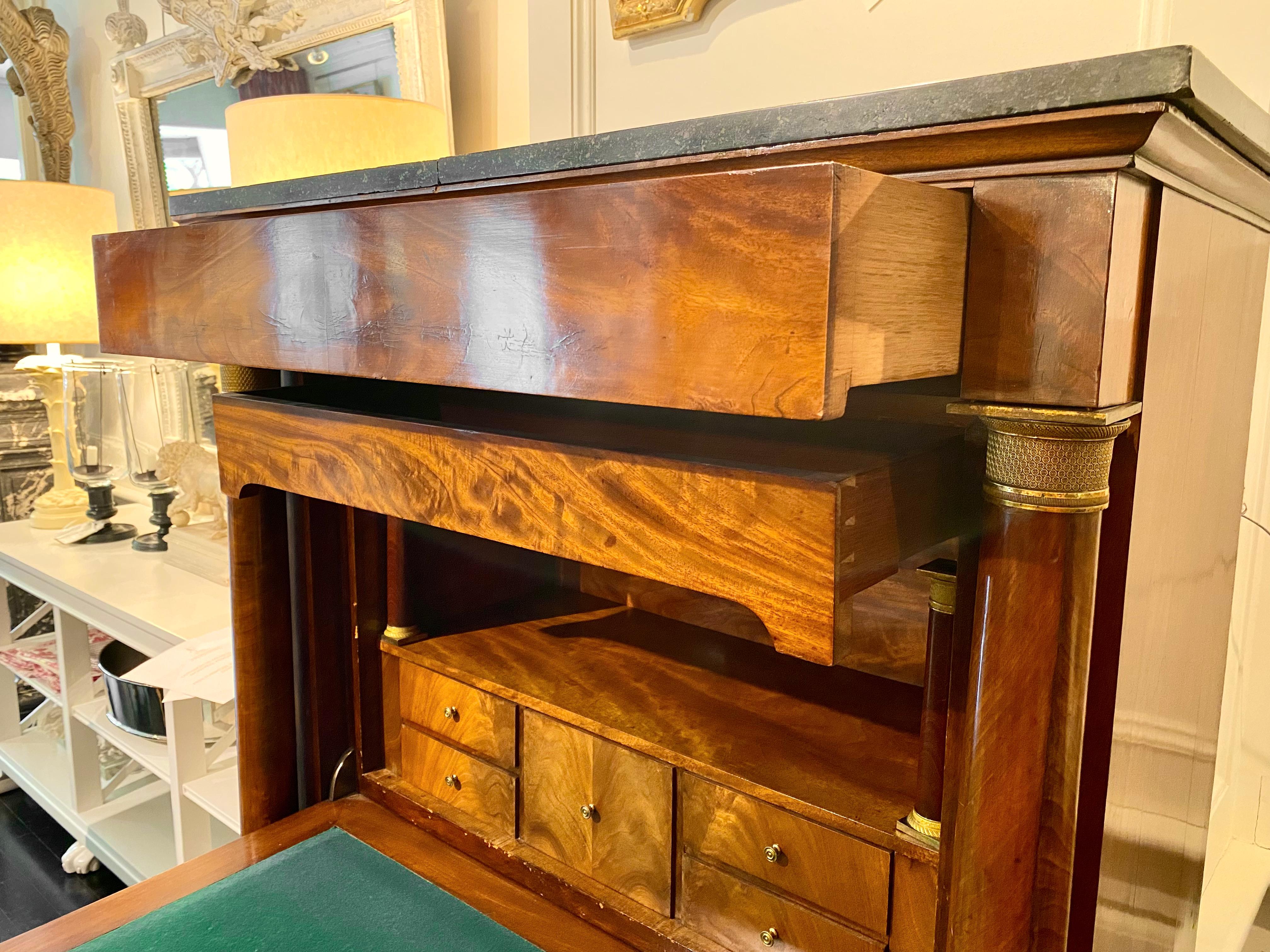 French Secretaire à Abattant, First Empire Period For Sale 7