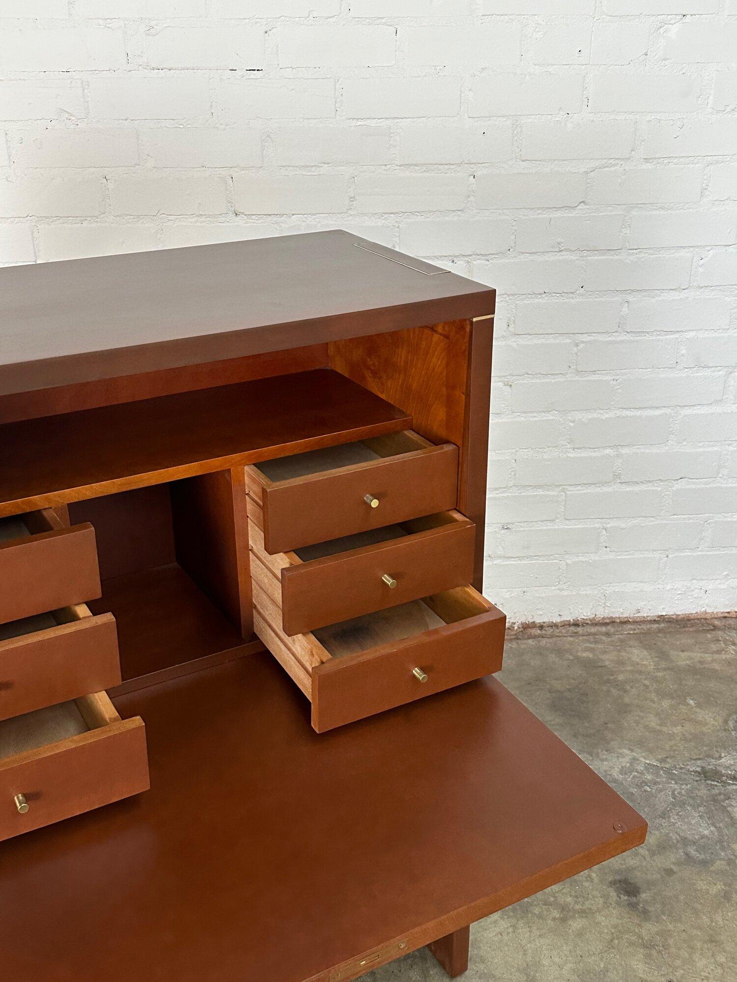 Mid-20th Century French Secretary by Pierre Balmain For Sale