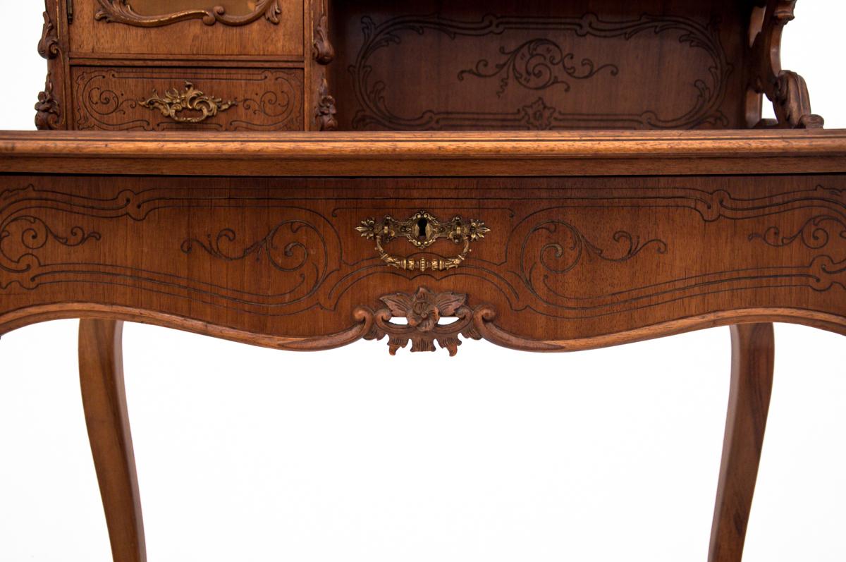 French Secretary Desk with a Chair from circa 1880 6