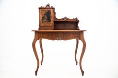 French Secretary Desk with a Chair from circa 1880