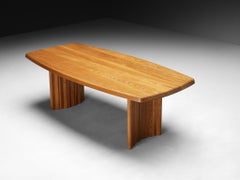 French Seltz Dining Table in Solid Elm