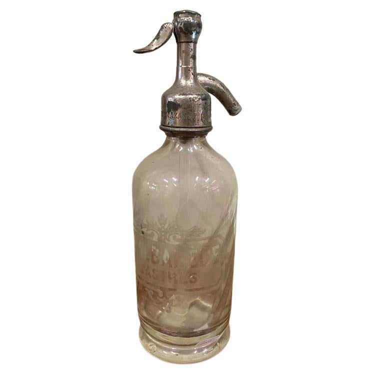 French Seltzer Bottle from Around 1900