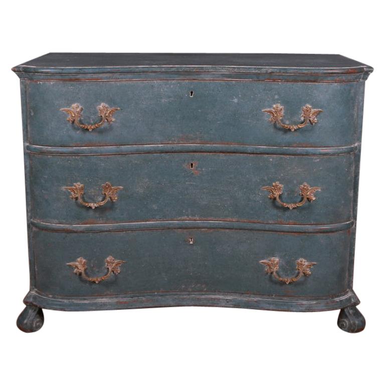 French Serpentine Commode