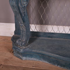 French Serpentine Console Table
