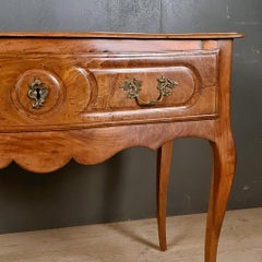 French Serpentine Desk/ Lamp Table