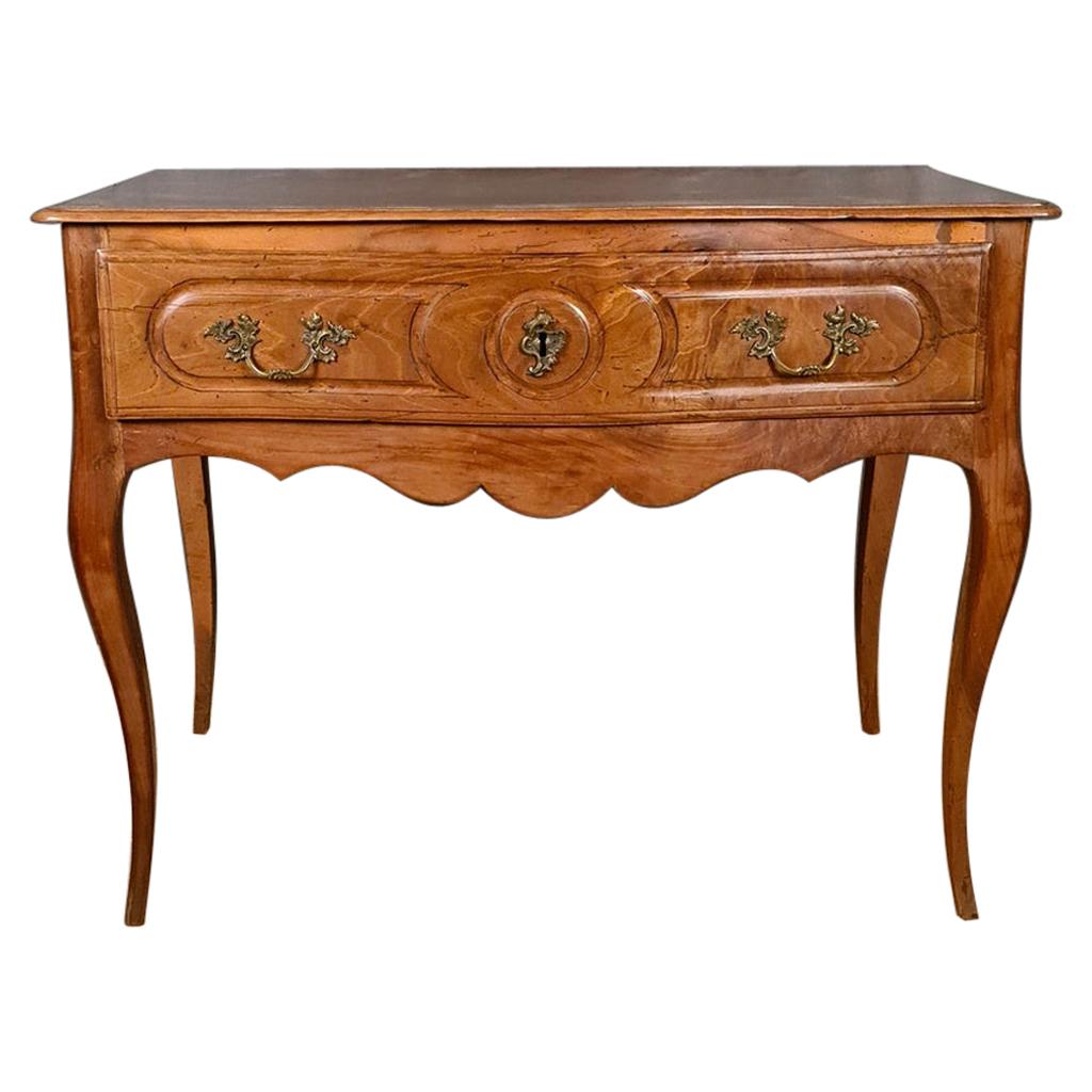 French Serpentine Desk/ Lamp Table