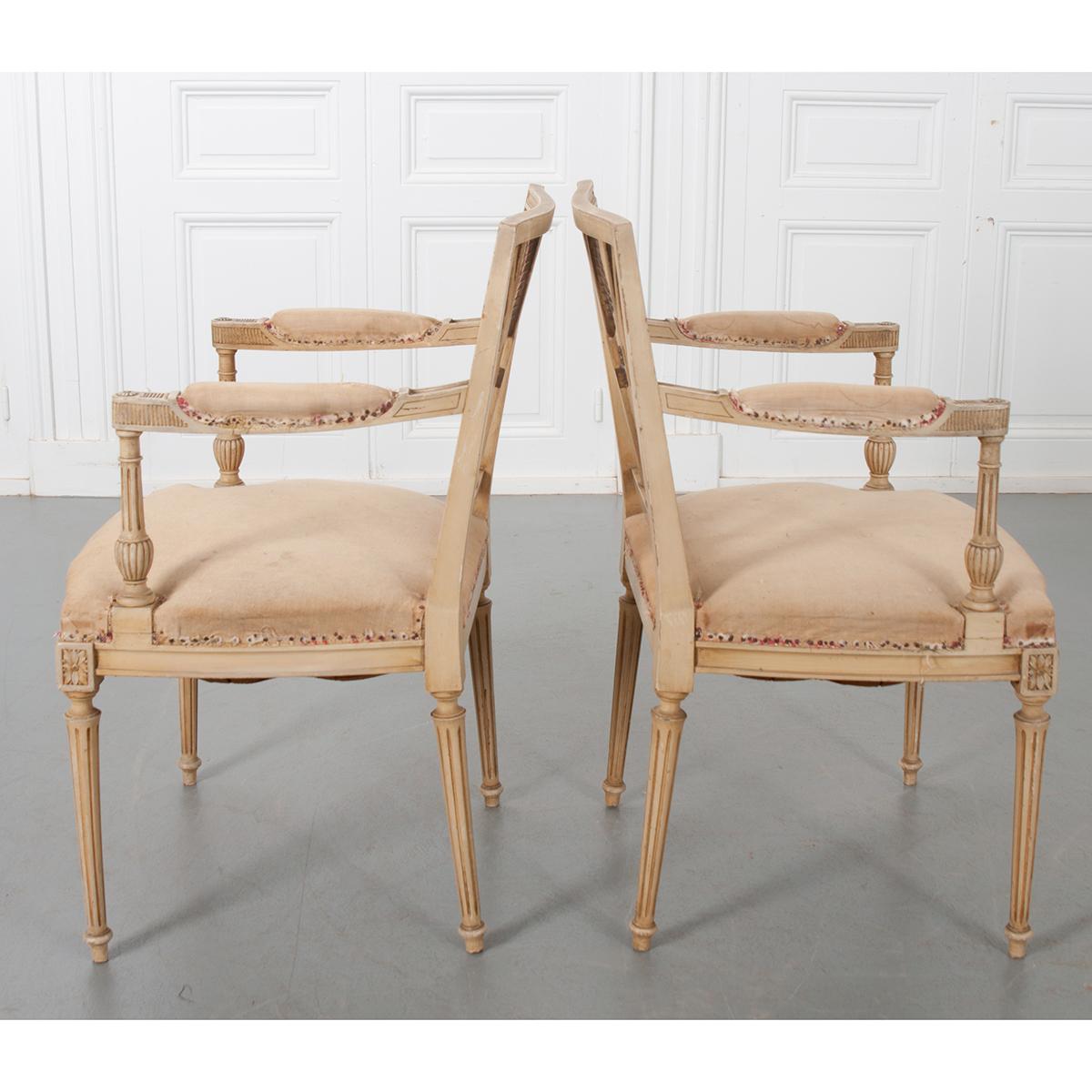 Wood French Set of 10 Louis XVI-Style Dining Chairs