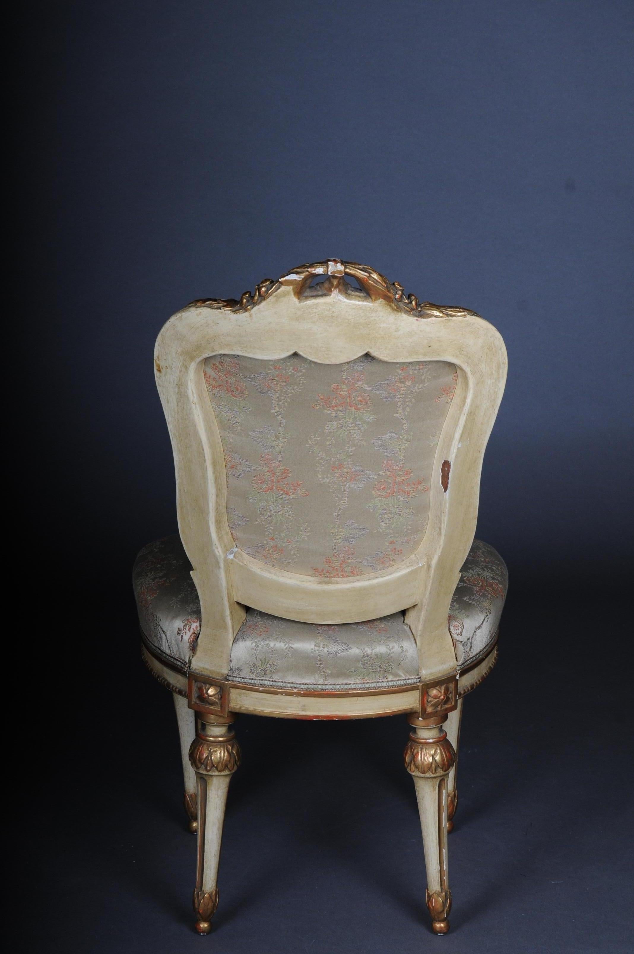 French Set of 18 Salon Chairs / Armchairs, Napoleon III For Sale 6