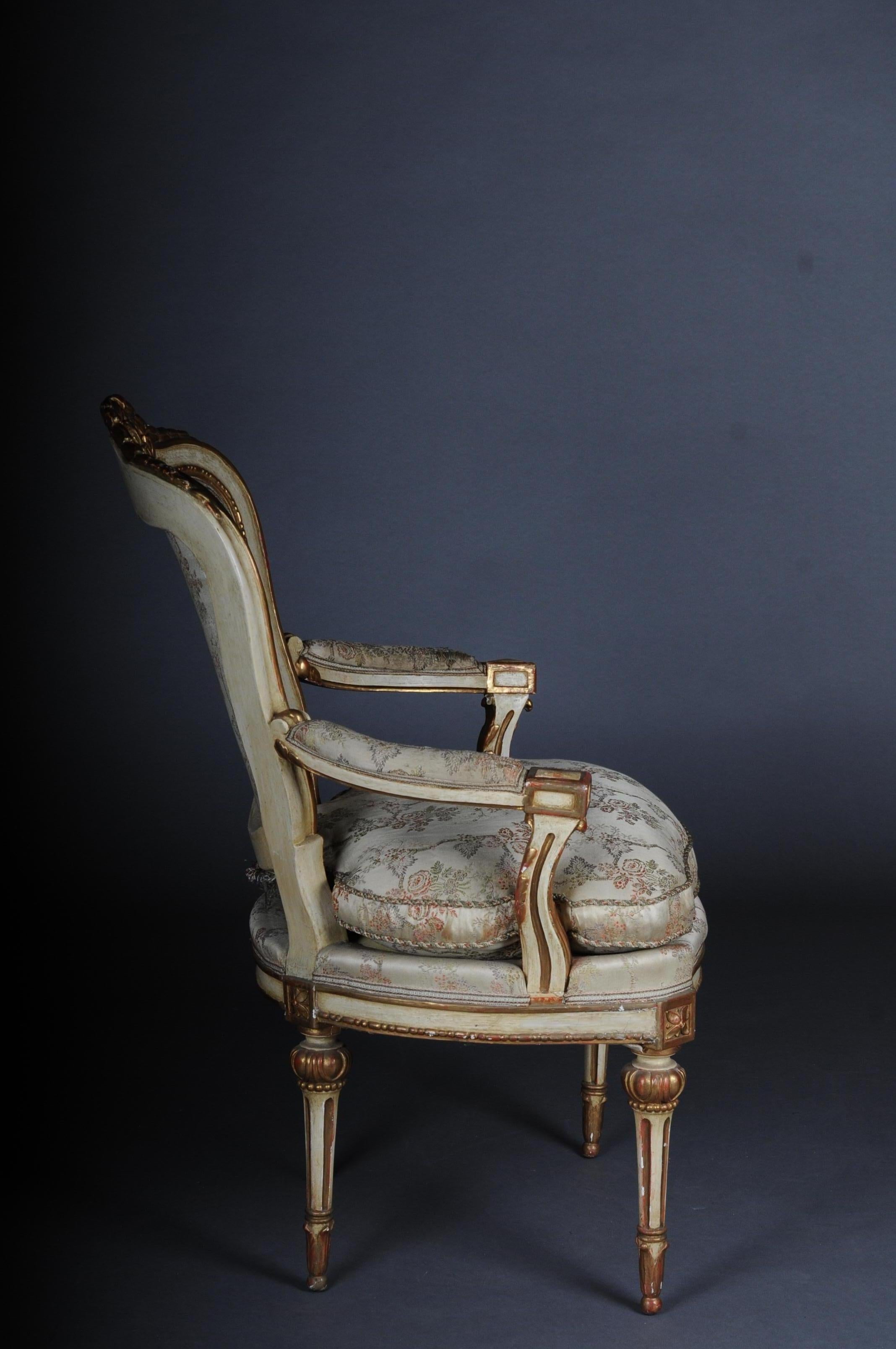 Sculpté Ensemble de 18 chaises / fauteuils de salon, Napoléon III en vente