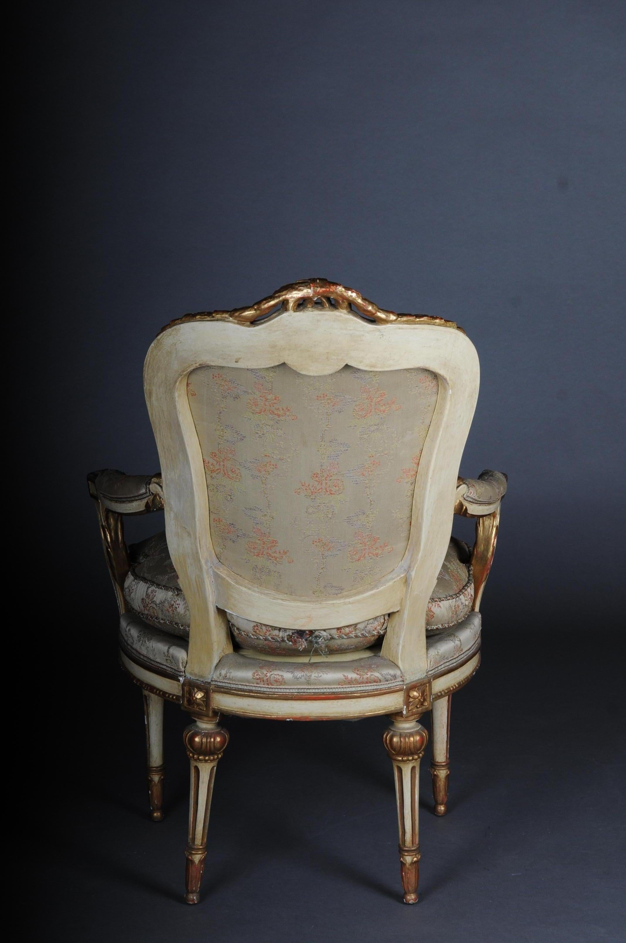 19th Century French Set of 18 Salon Chairs / Armchairs, Napoleon III For Sale