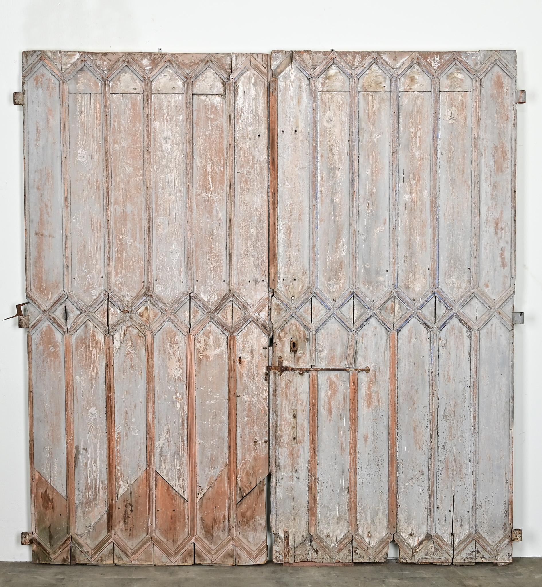 Other French Set of 19th Century Entry Doors For Sale