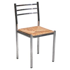 French Set of Four Metal Dining