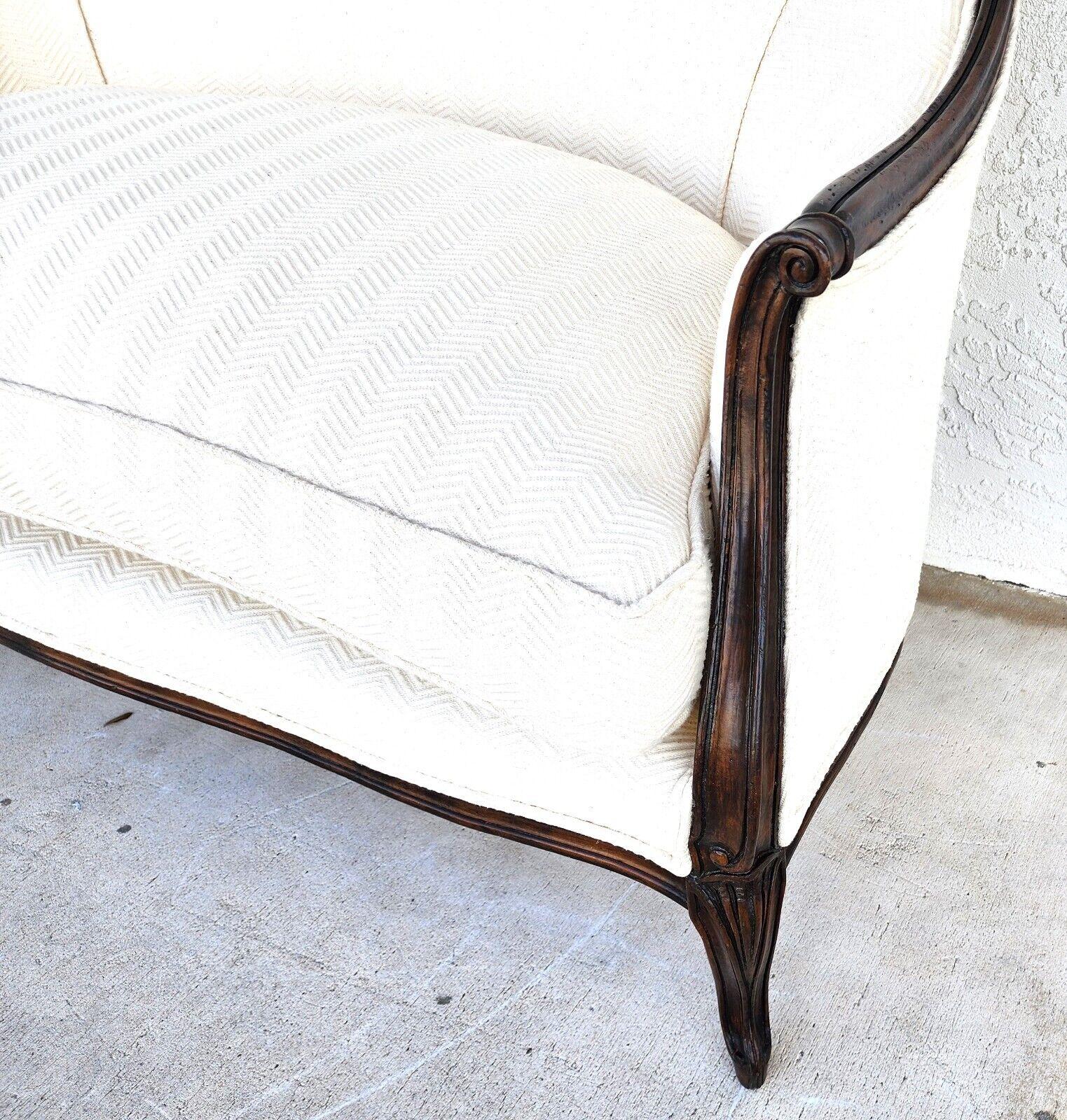 Late 20th Century French Settee Sofa Louis XV by Meyer Gunther Martini For Sale