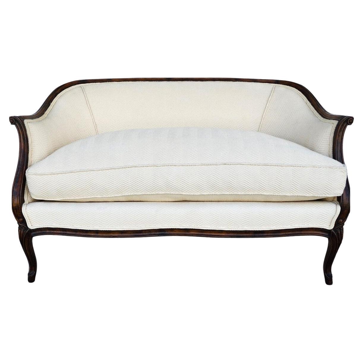 French Settee Sofa Louis XV by Meyer Gunther Martini For Sale
