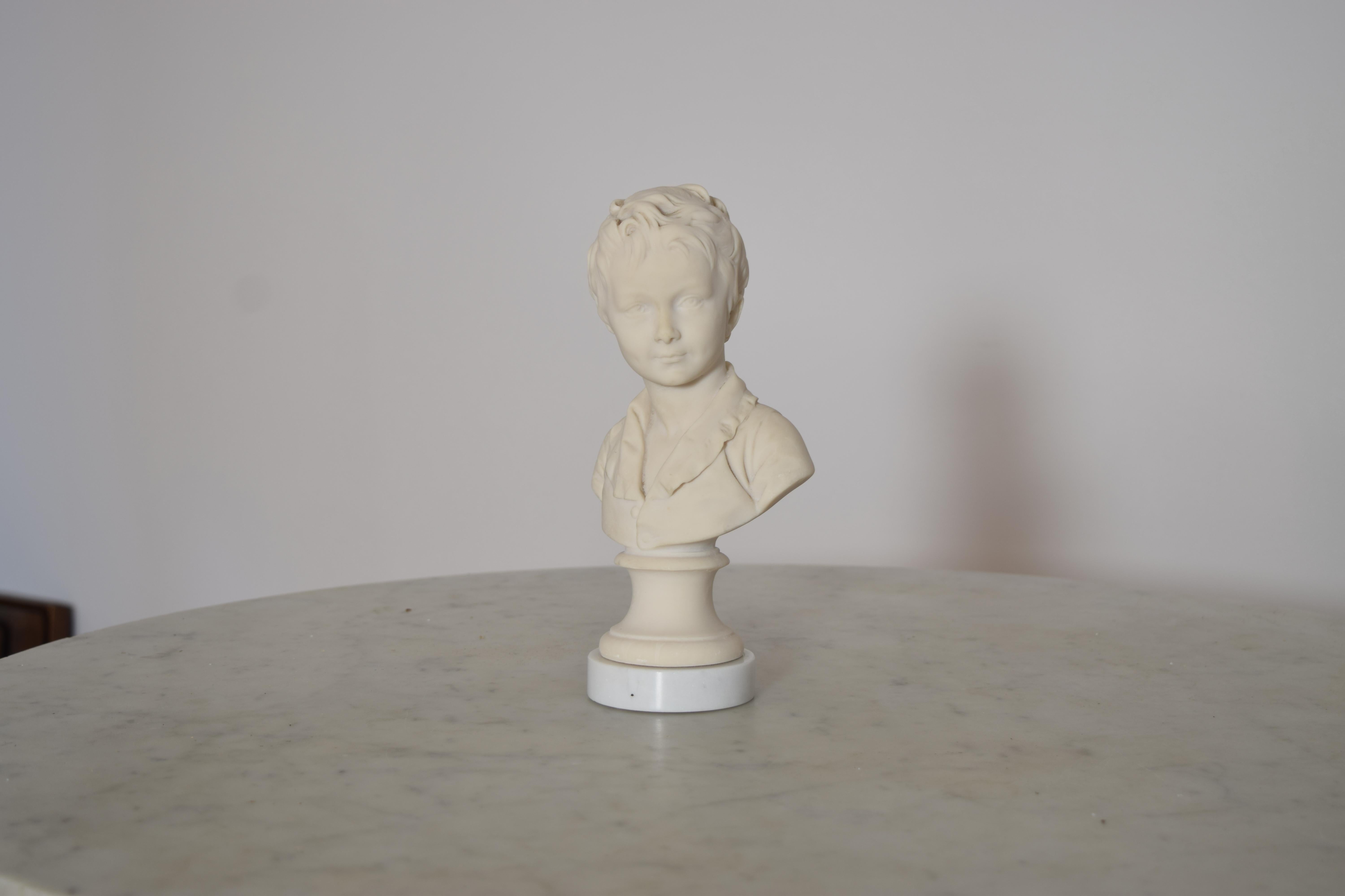 Neoclassico Busto francese di Sèvres di Alexandre Brongiart, inizio del XX secolo. in vendita
