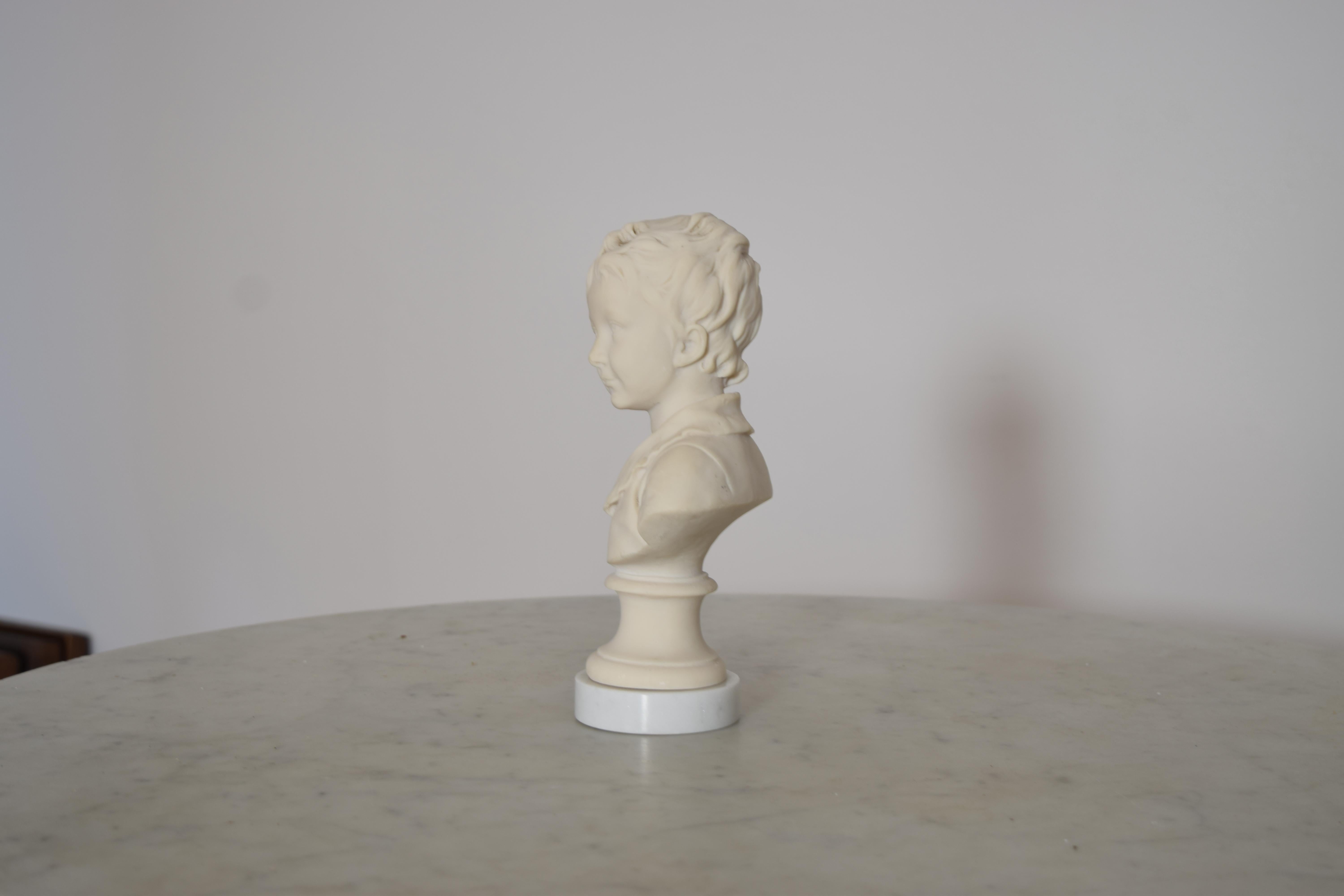 Francese Busto francese di Sèvres di Alexandre Brongiart, inizio del XX secolo. in vendita