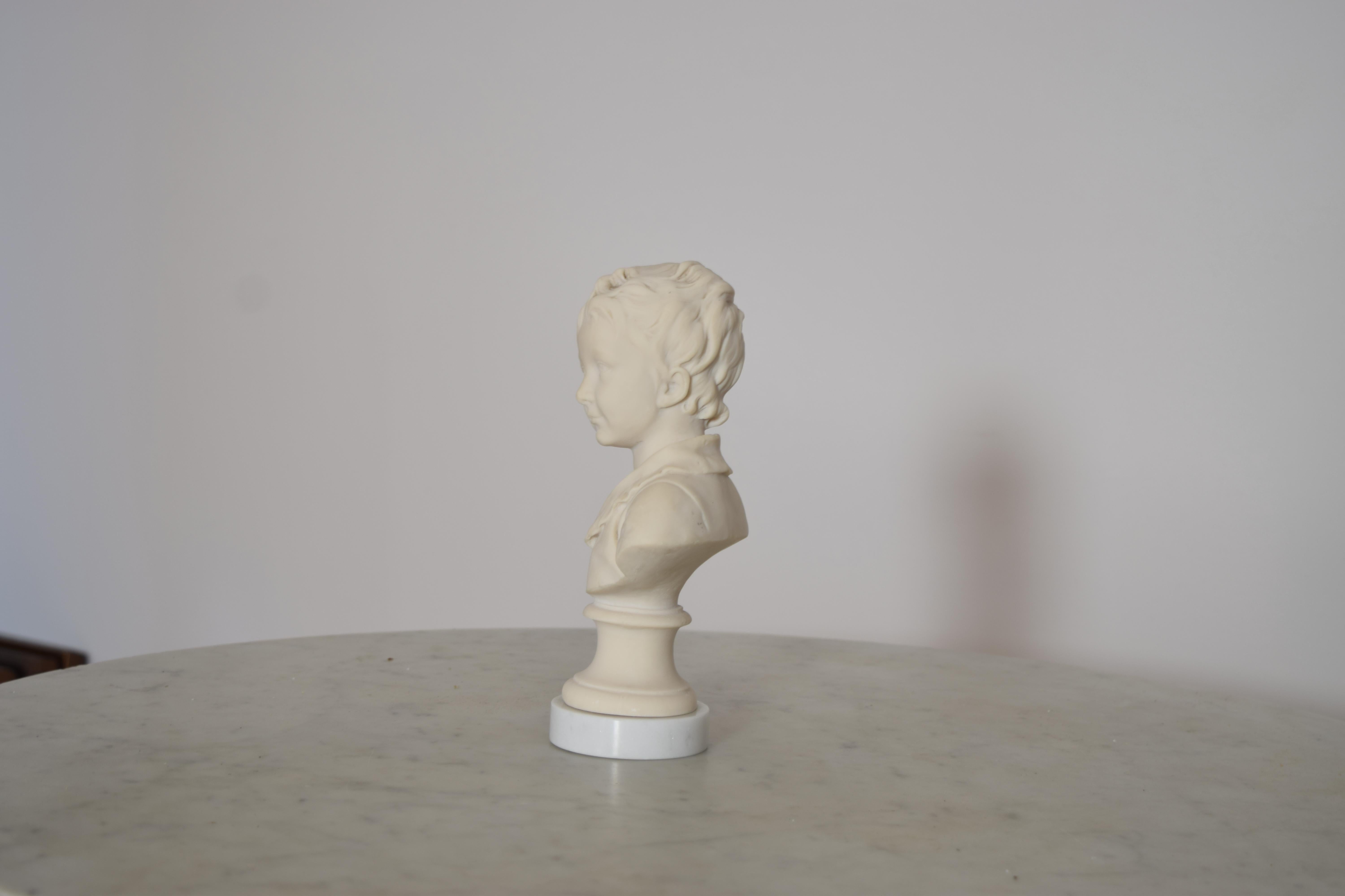Busto francese di Sèvres di Alexandre Brongiart, inizio del XX secolo. In condizioni buone in vendita a Atlanta, GA